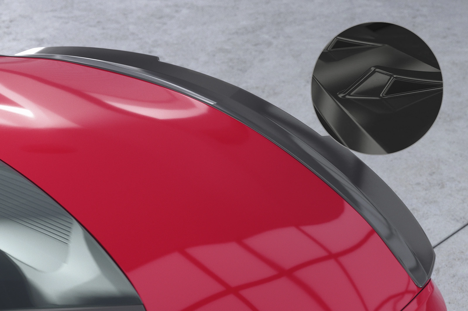 Achterspoiler Mercedes-Benz SLK SLC R172 glans zwart 03/2011– van CSR Automotive