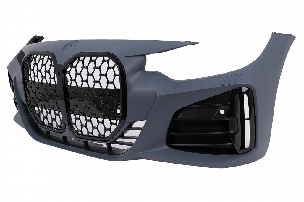 Voorbumper BMW 4 Serie F33 F32 F36 Look G22 Zwart