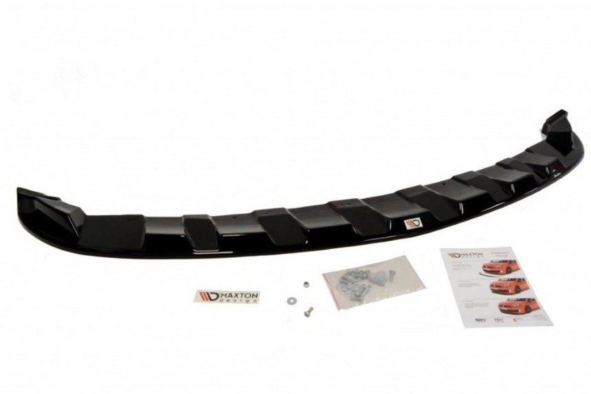 Voorspoiler Mercedes M-Klasse W164 AMG Maxton Design glans zwart