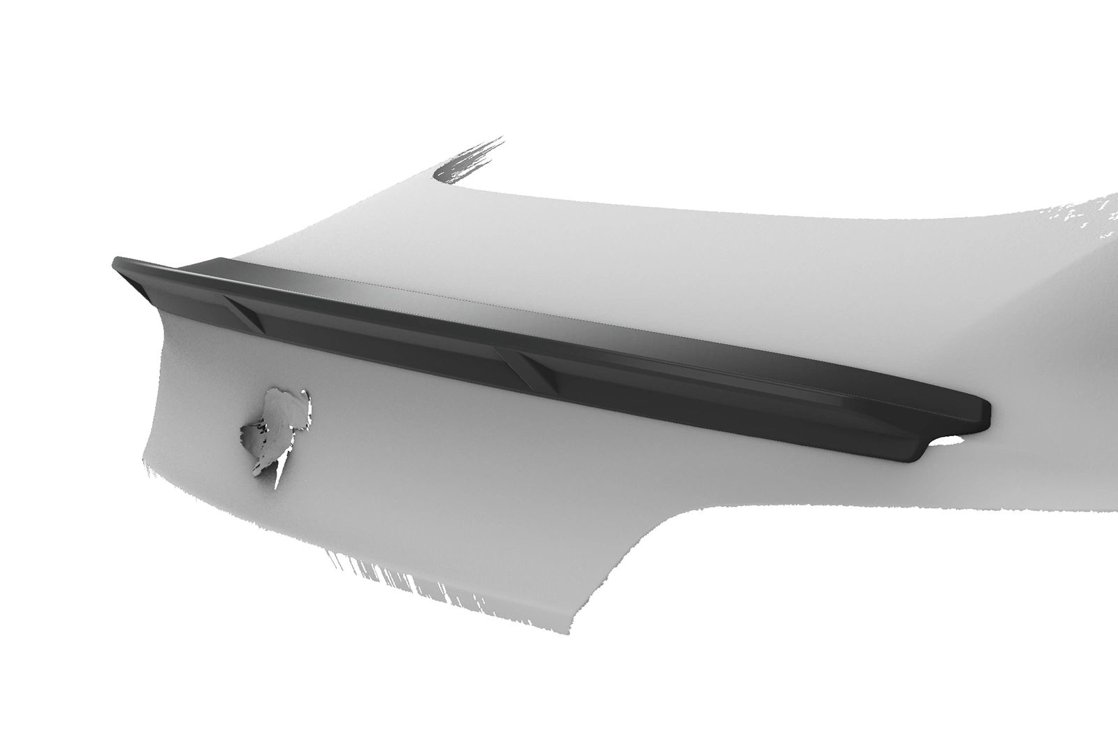 Achterspoiler Tesla Model 3 Glans Zwart – CSR Design (2017- incl. Facelift)