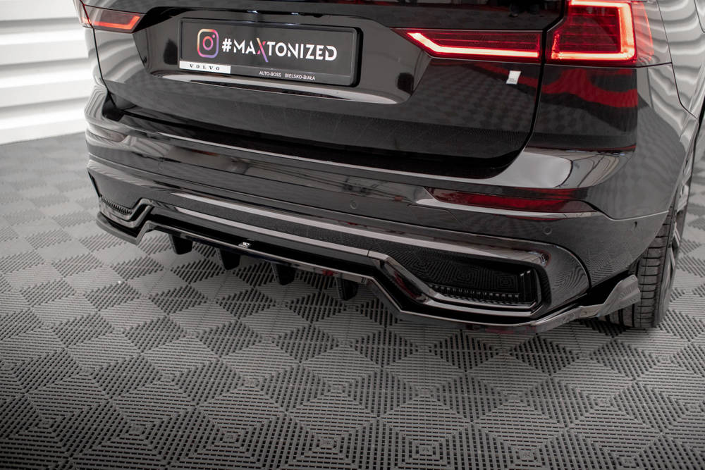 Diffuser Volvo XC60 R-Design Facelift Maxton Glans Zwart
