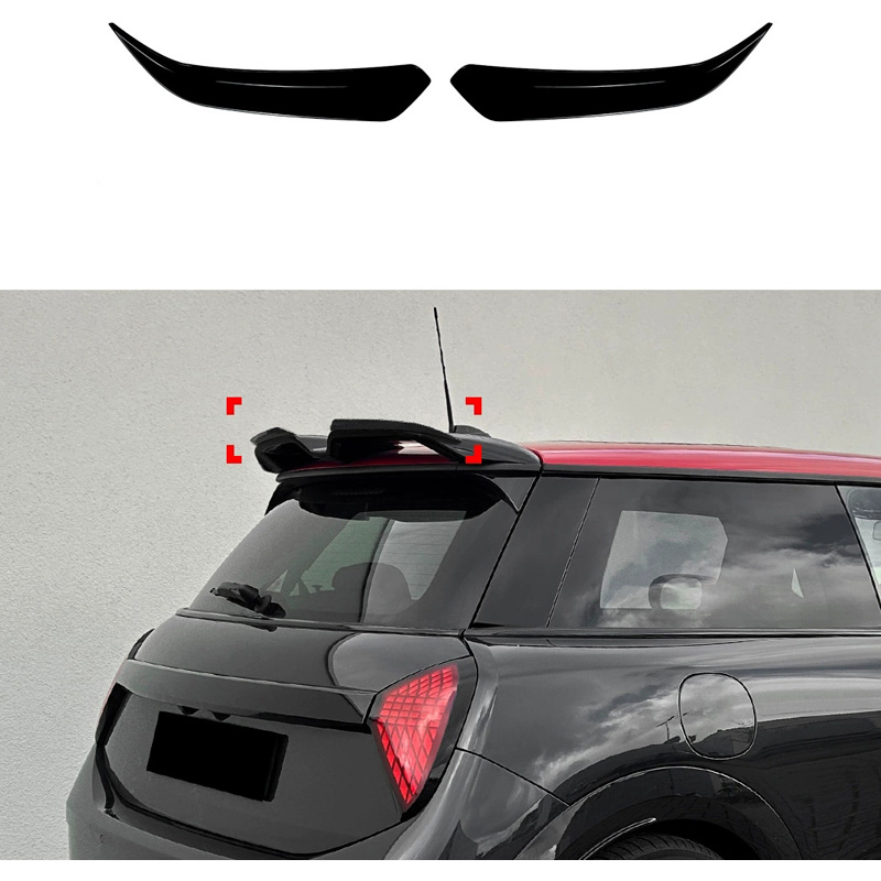 Dakspoiler (Spoiler Cap)  Mini F65/F66/J01 Cooper S JCW 2024- (ABS Glanzend zwart)