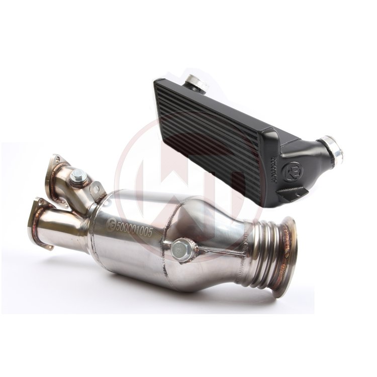BMW 1-Serie 135i [E82/88] N55 mot. Wagner Performance Pakket: Intercooler EVO 1 + Downpipe