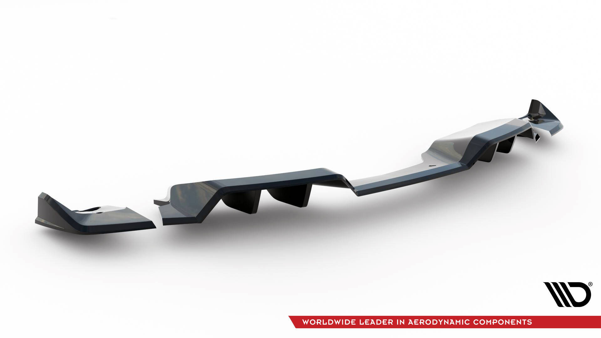 Bodykit Chevrolet Corvette Z06 C7 Maxton Glanzend zwart