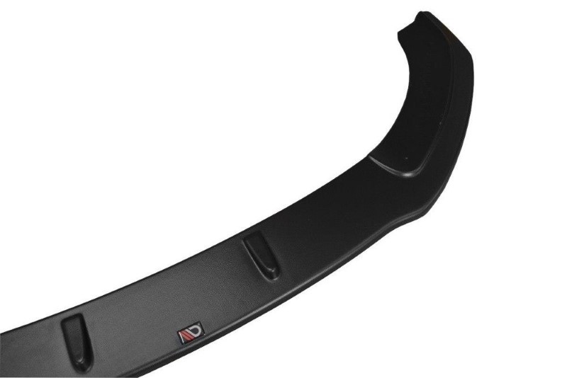 Voorspoiler V.2 Audi S7 / A7 S-Line C7 Glanzend Zwart