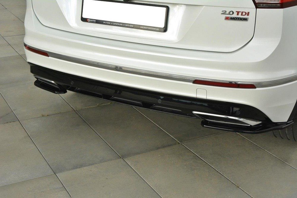 Zijdiffuser VW Tiguan 2 R-Line Glans Zwart