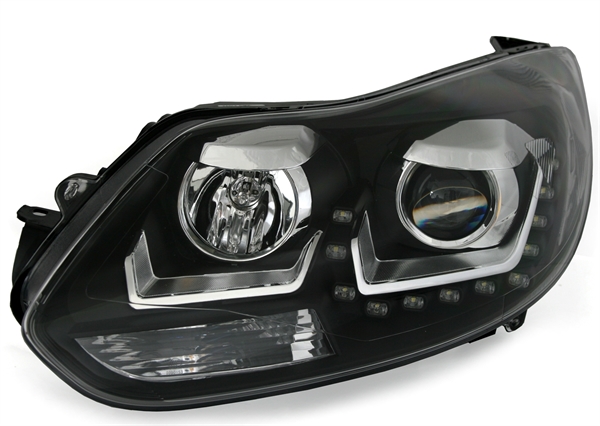 Headlights Ford Focus MK4 12+ black