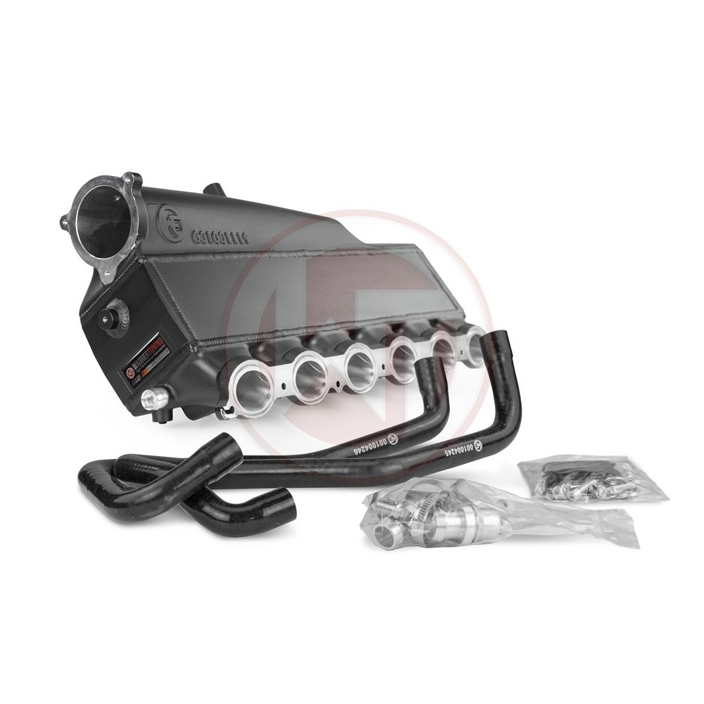 Intercooler BMW 2-serie F2.. M240i B58.1 Hybrid Carbon inlaatspruitsuk met Wagner watercooler