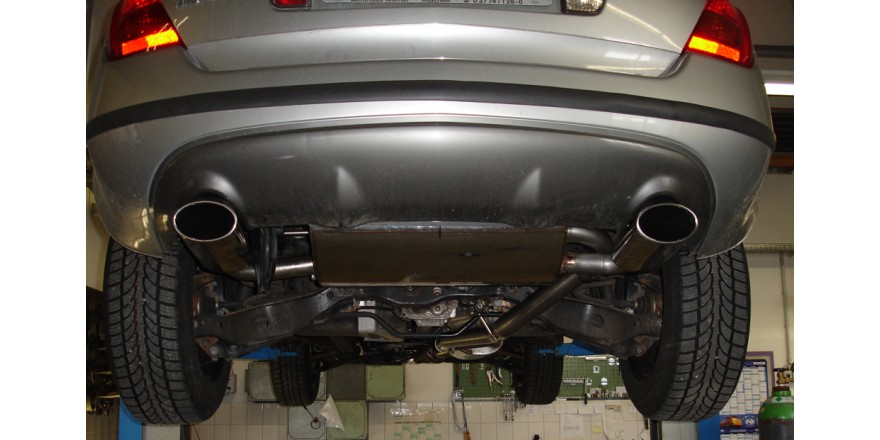 Nissan Murano Z50 Einddemper Uitgang rechts/links - 140x90 Typ 3