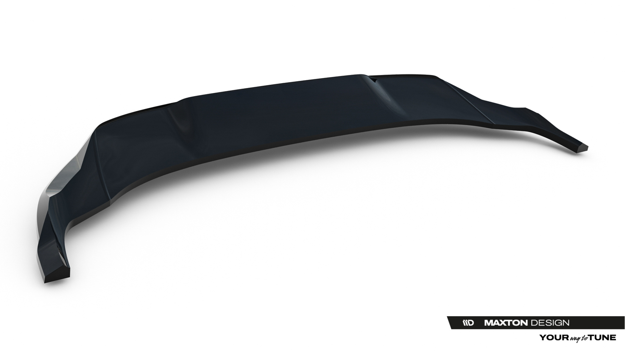 Voorspoiler Audi Q7 S-Line MK2 Facelift 2 Maxton Glanzend zwart