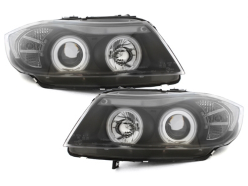Faros BMW E90/E91 Angel Eyes Ice CCFL
