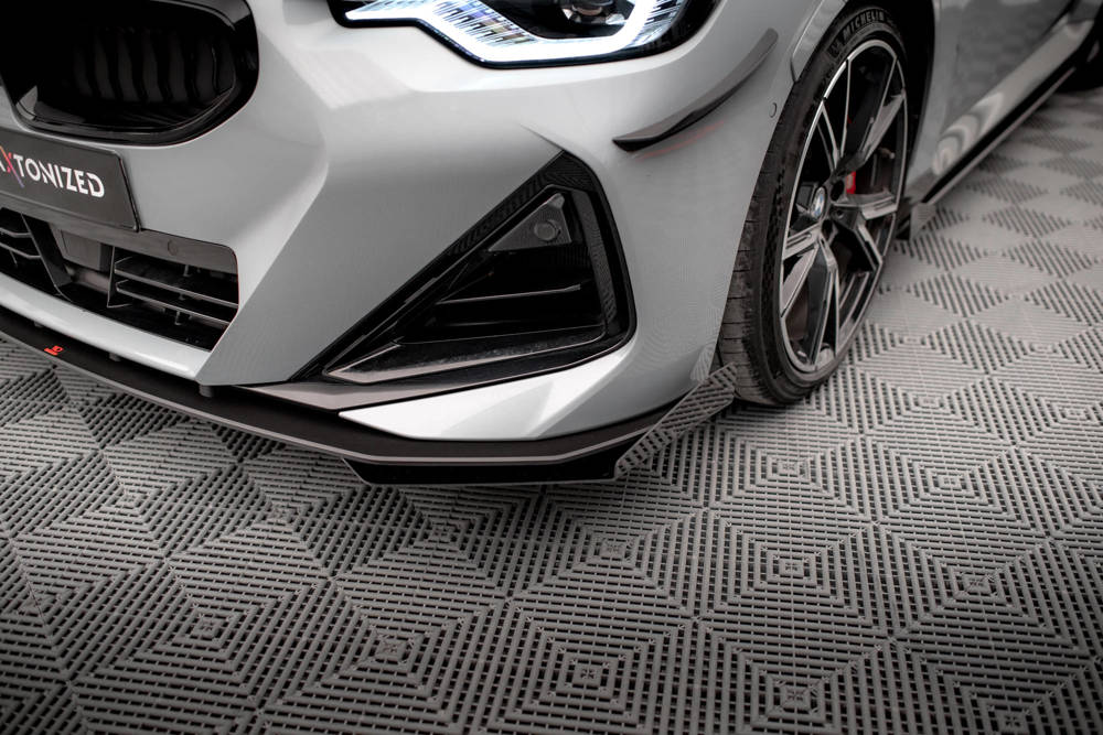 Voorspoiler met Canards Street Pro BMW 2 Serie G42 Coupe M Pakket & M240i Maxton