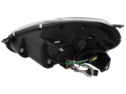 Faros Fiat Grande Punto Dayline negro