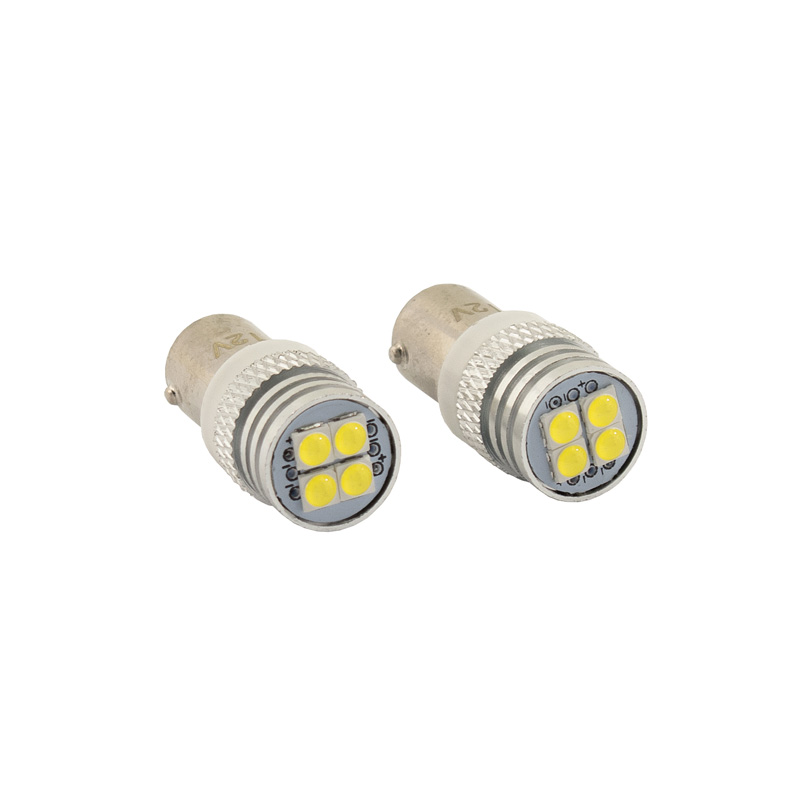 BA9S LED Lampen 12V Xenon-Optiek Wit, set à 2 stuks