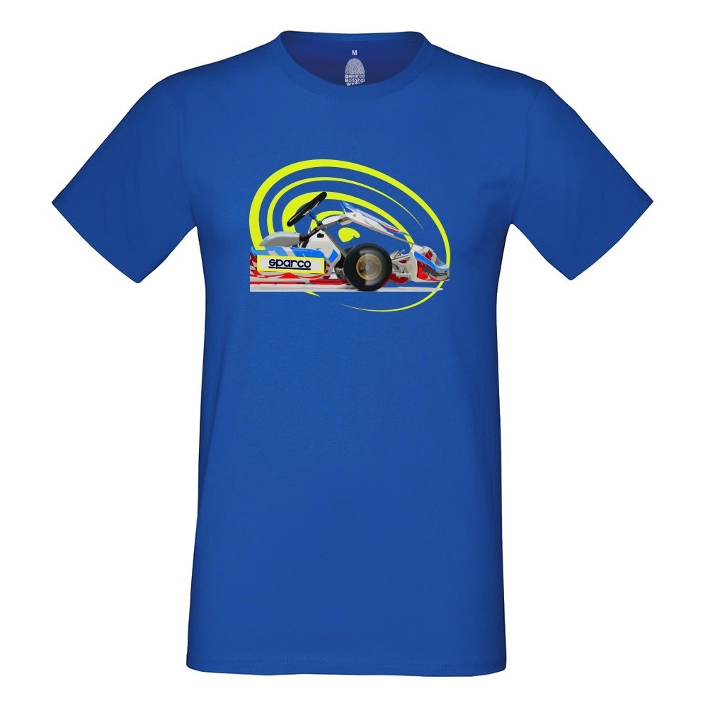 Sparco T-Shirt 'Go' Blue