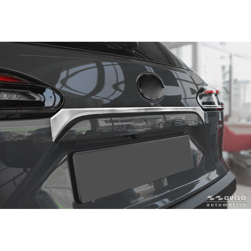 Avisa Geborsteld RVS Kofferbak Sierlijst  Toyota Corolla Cross 2020-2025 & Facelift 2025-