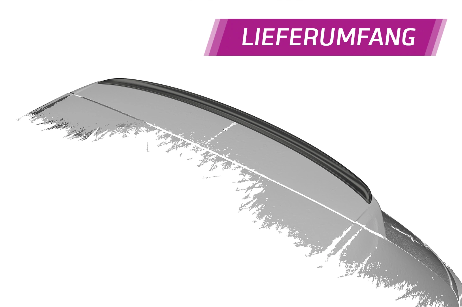 Achterspoiler VW Golf 7 (Typ AU) glans zwart – CSR Automotive
