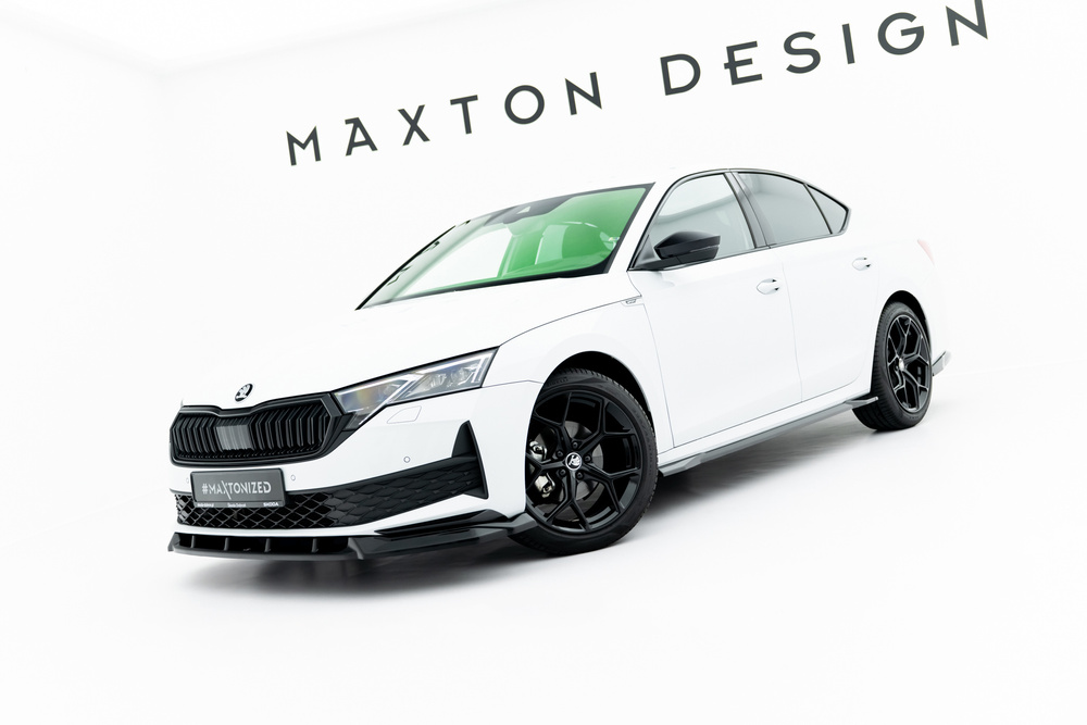 Zijskirts Skoda Octavia Sportline Liftback / Combi Mk4 Facelift
