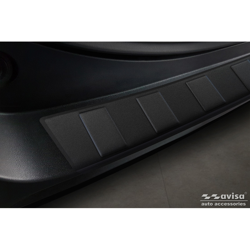 Matzwart RVS Achterbumperprotector  Toyota RAV4 (5th Gen.) 2018- & Suzuki Across 2020- 'Ribs'