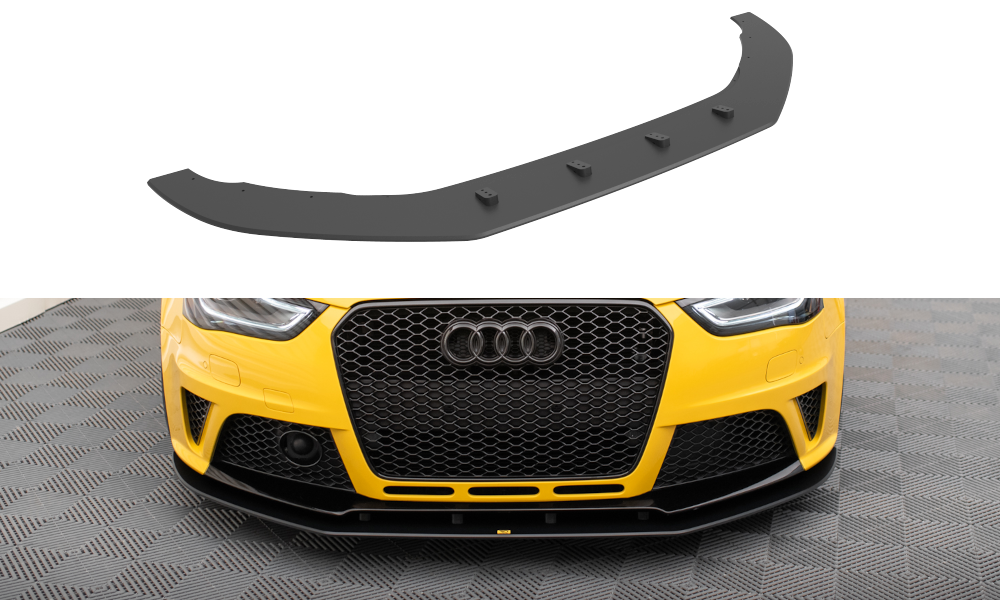 Voorspoiler Street Pro Audi RS4 B8 Maxton