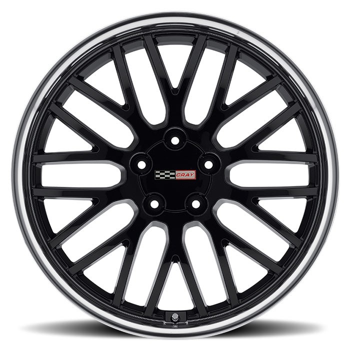 Velgen Cray Manta 19x10,5 5x120,65 ET65 Glanzend Zwart + Machine
