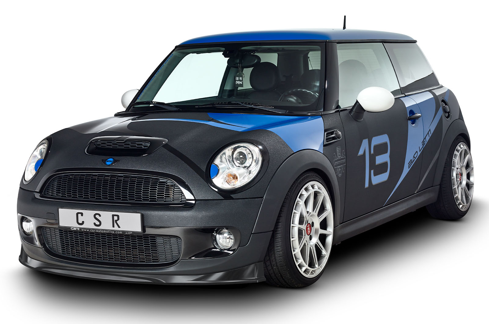 Voorspoiler Mini Cooper S R56 Glans Zwart – CSR Automotive
