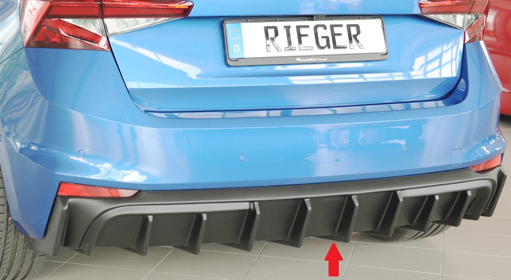 Achterdiffuser Škoda Fabia (PJ) – 06/2021 –
