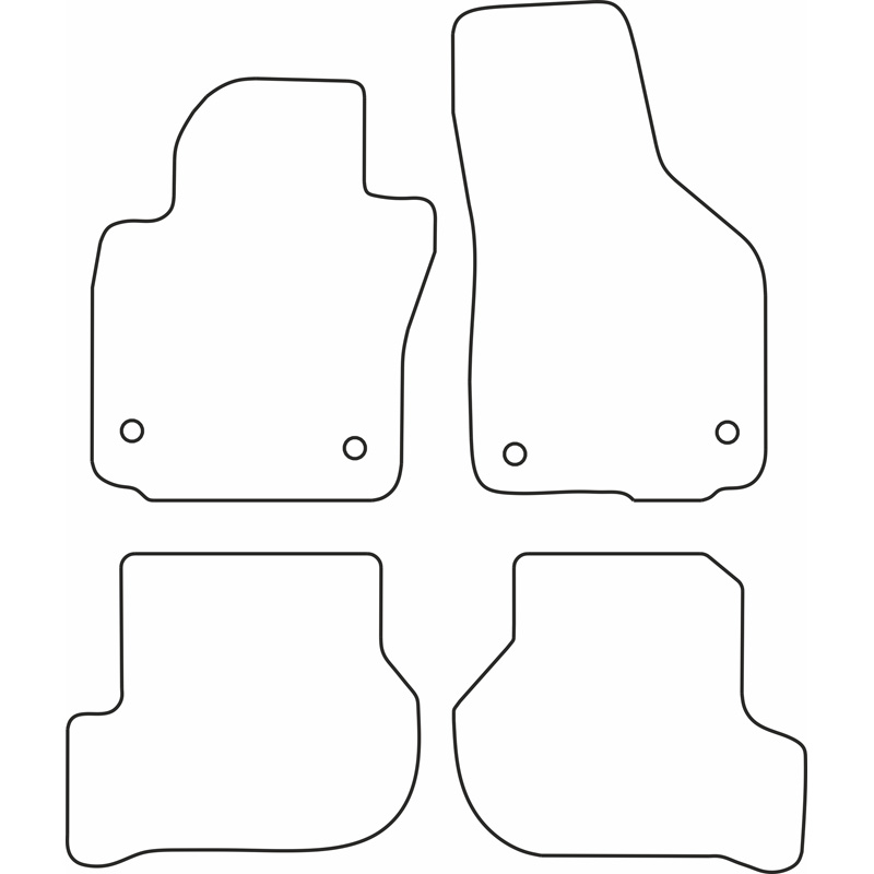 Automatten Seat Leon 05-08