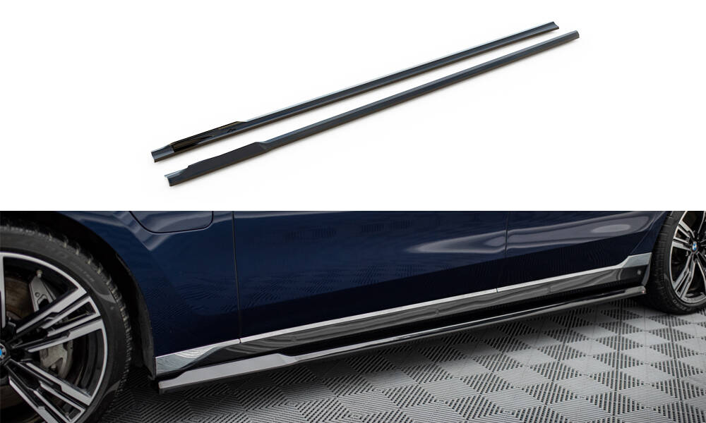 Zijskirts Diffusers BMW 7 M-pack G70