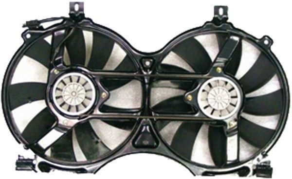 Radiator FAN COMPLEET W 210 95-99
