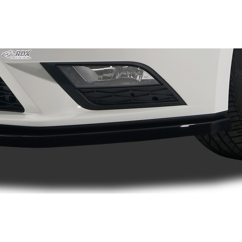 Voorspoiler  Seat Leon 5F SC/5-deurs/ST 2013-2017 excl. FR/Cupra (ABS zwart glanzend)