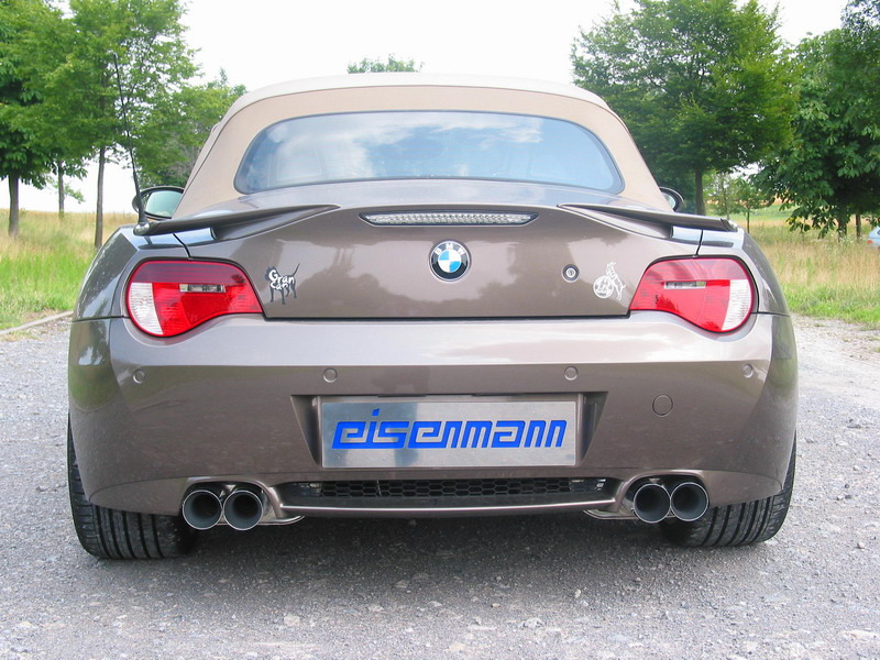 Rear Muffler BMW M Z4 Coupe Exhaust Systems