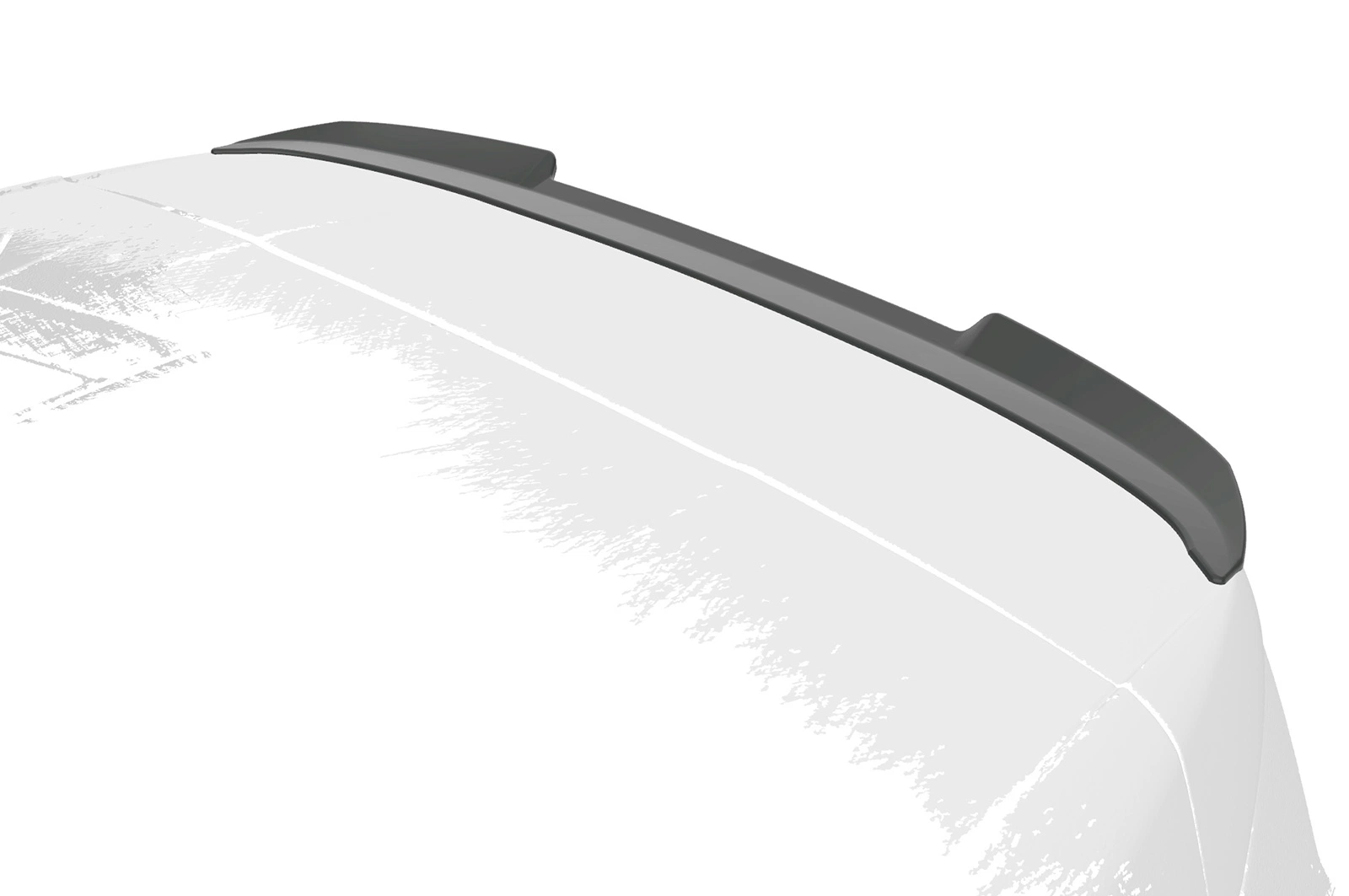 Achterspoiler Peugeot 5008 (2e Gen) Glans Zwart van CSR Automotive (2017-)