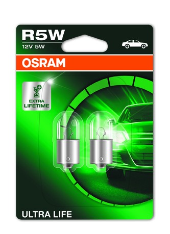 Osram Lamp BAU15S Fitting chrome orange