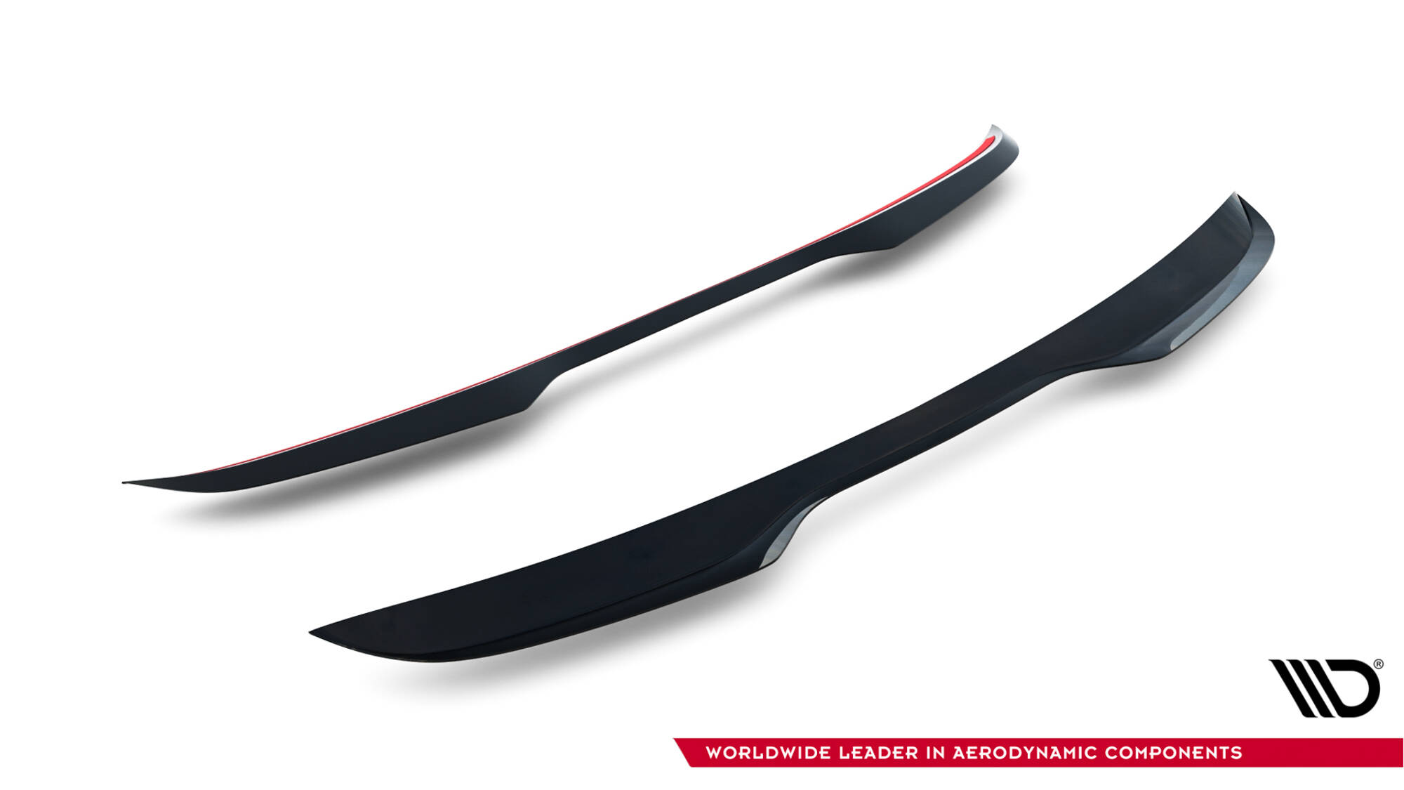 Spoiler Cap Abarth 500e Maxton Glanzend zwart