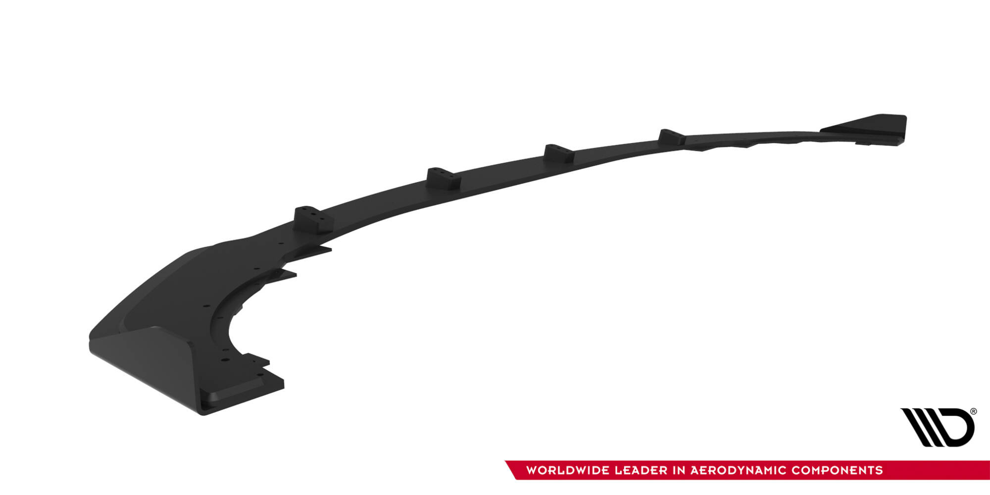 Street Pro Voorspoiler + Flaps Mercedes-AMG CLE 53 C236 Maxton Glanzend zwart