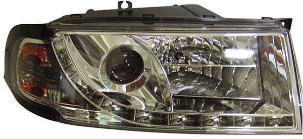 Faros Skoda Octavia 01-04 Dayline Los ojos del Diablo cromo