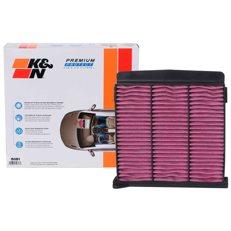K&N Premium Single-Use Interieurluchtfilter  Mitsubishi diverse modellen (DVF5051)