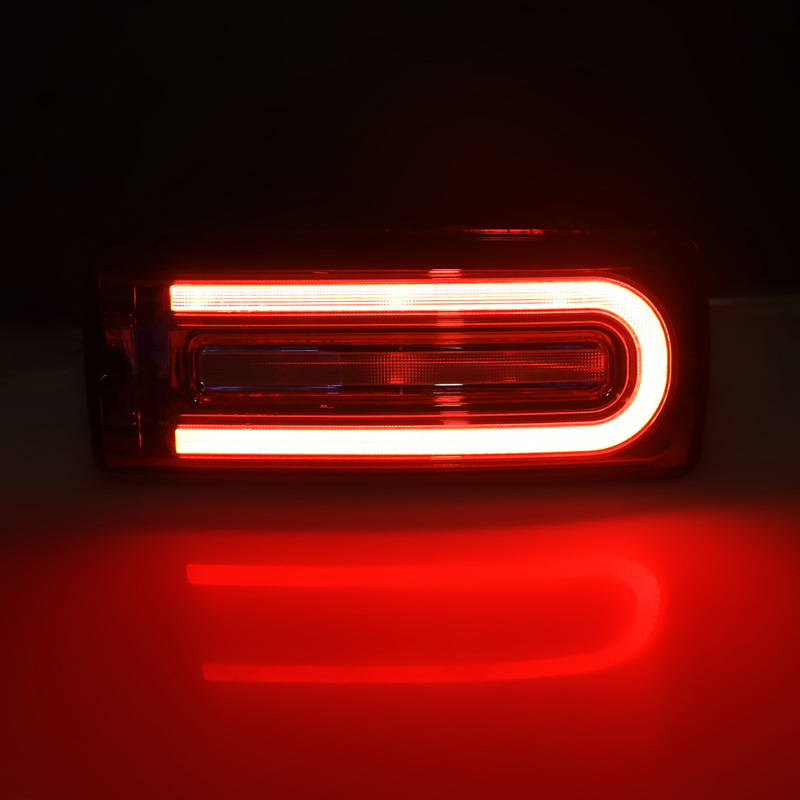 LED Achterlichten Mercedes G-Klasse W463  1999-2018 - Rood/Helder- incl. Dynamic Running Light