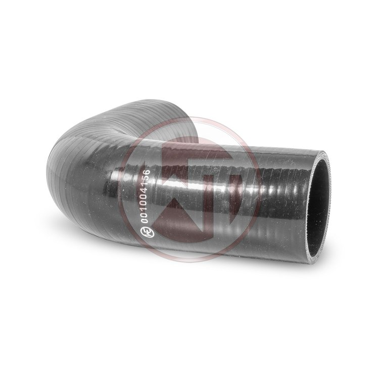 Wagner 90° Graden Siliconen Bocht Zwart Ø63,5 mm