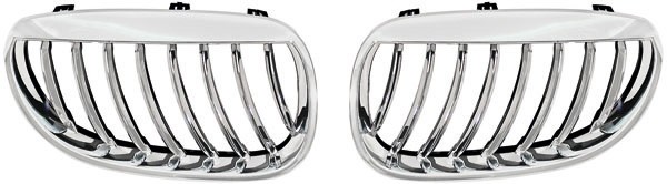 Grill Chroom ribben BMW E60