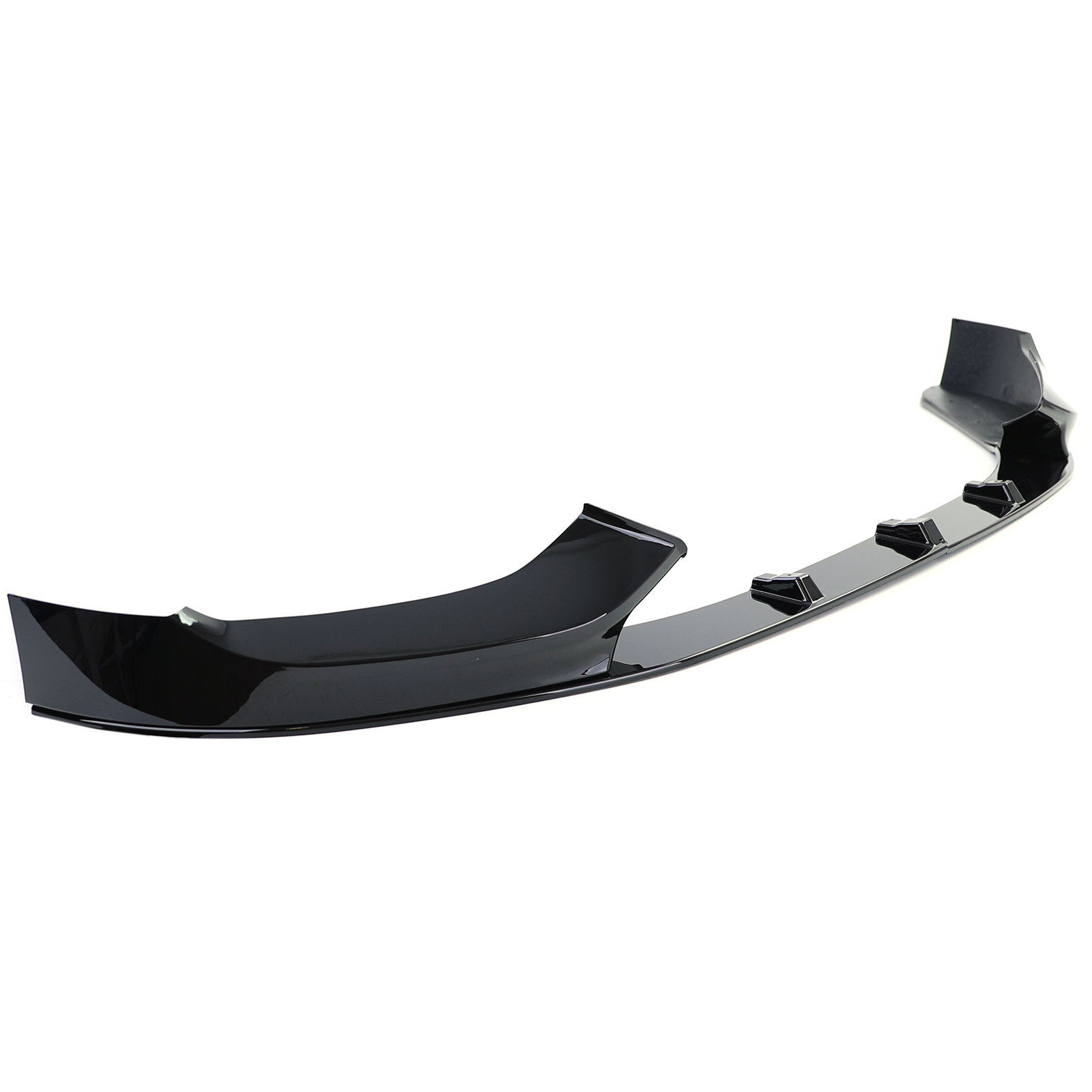 Voorspoiler BMW 1 Serie F21 F20 M Pakket 15-19 Glans Zwart