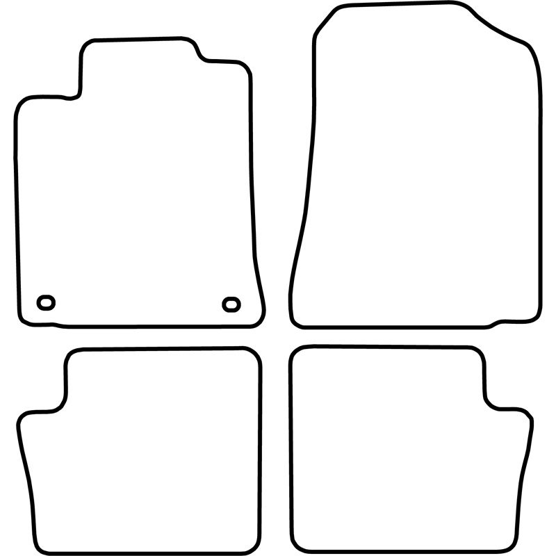 Automatten Toyota Corolla Station 02-