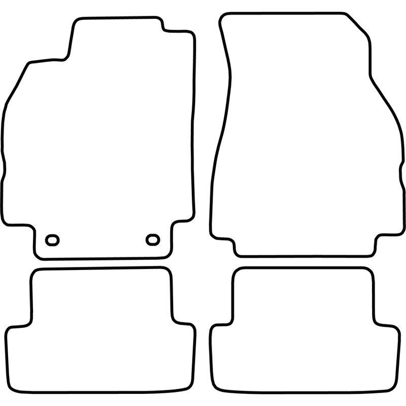 Automatten Renault Megane 4/5drs 96-02