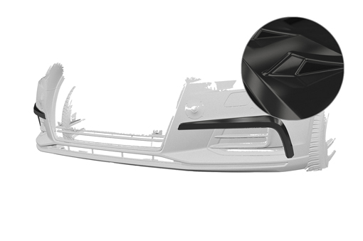 Airintakes Audi A3 (8V)