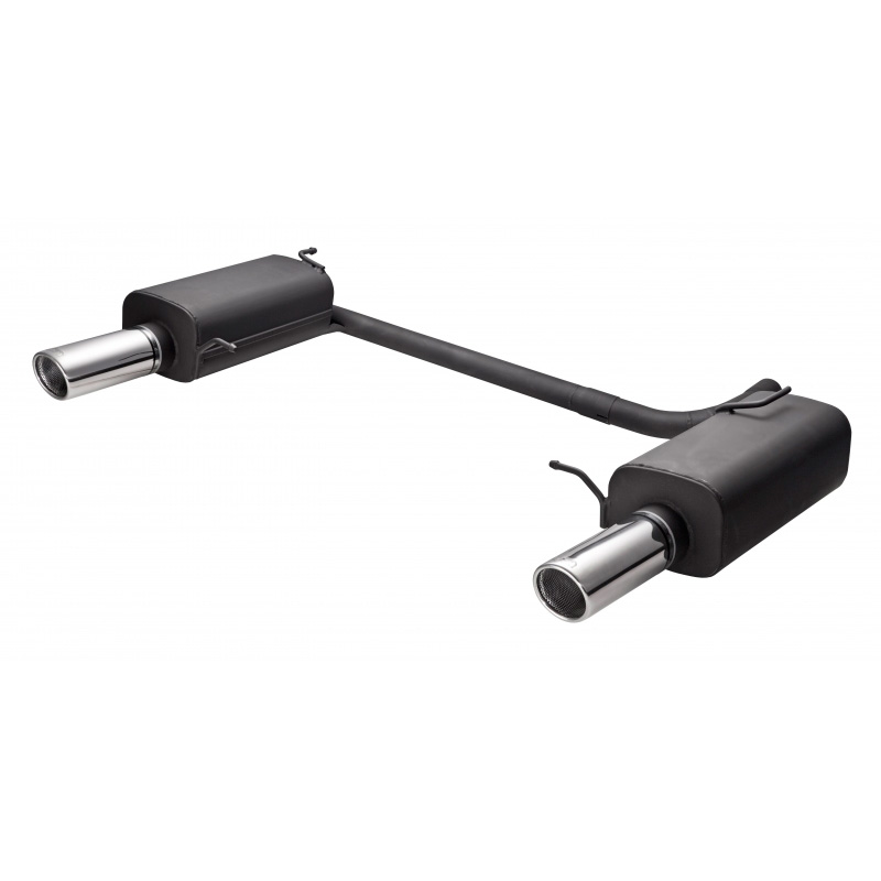 Dubbele Sportuitlaat  Honda Accord VII Combi 2.2 i-CTDi 103kW 2002-2008 100mm