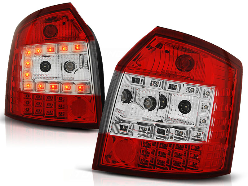 Luces traseras Audi A4 Avant 01-04 LED rojo/blanco