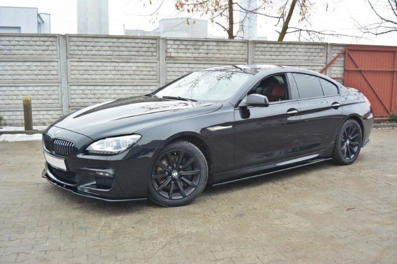 Zijskirts Diffusers BMW 6 Gran Coupé MPACK Glanzend Zwart