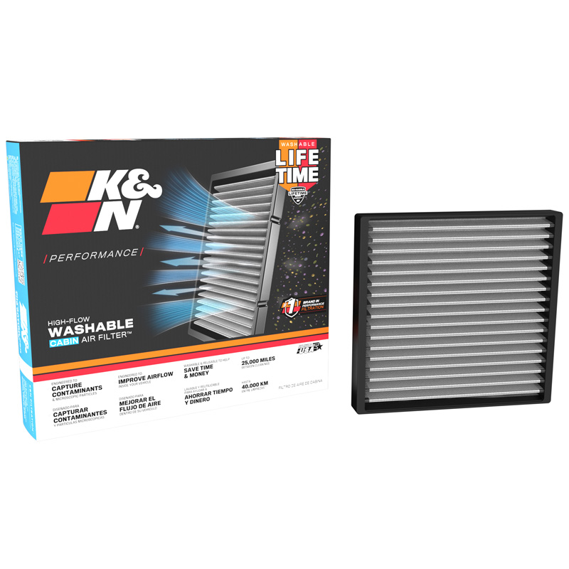 K&N interieurfilter  Audi, Seat, Skoda, Volkswagen & Cupra 2012- (VF2047)