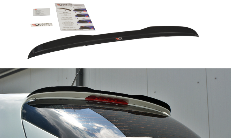 Spoilerkap Fiat Bravo MK 2 SPORT Glanzend Zwart Maxton